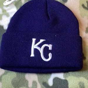 New KC Navy Beanie